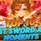 Top 10 Best Sword Art Online Moments
