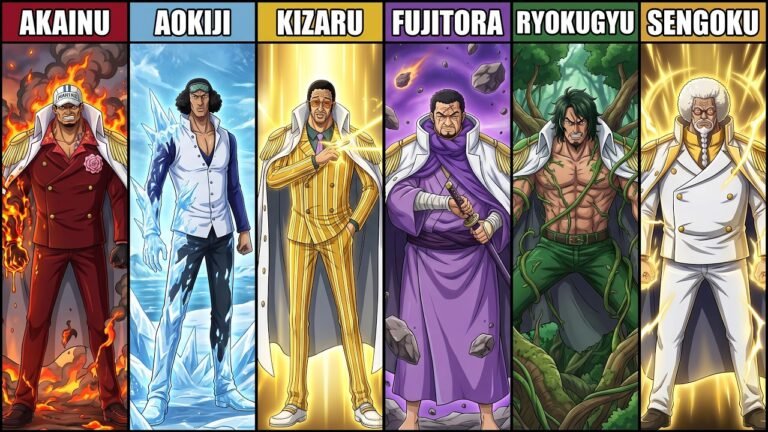 The Strongest Admiral in One Piece Takes on All Challenges