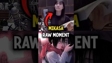 AOT Mikasa Farewell 💔 VA Emotional #shorts #attackontitan