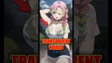 Demon Slayer Transparent World EXPOSED! #shorts #demonslayer #anime