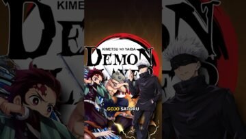 Gojo Vs Muzan Who Is Strongest #shorts #anime #demonslayer #jujutsukaisen