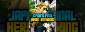 My Hero Academia: Japan’s Final Hero Ranking, Ending of MHA #shorts #mha #myheroacademia