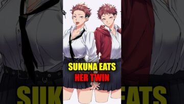 The Shocking Jujutsu Kaisen Twin Theory #shorts  #anime  #jujutsukaisen
