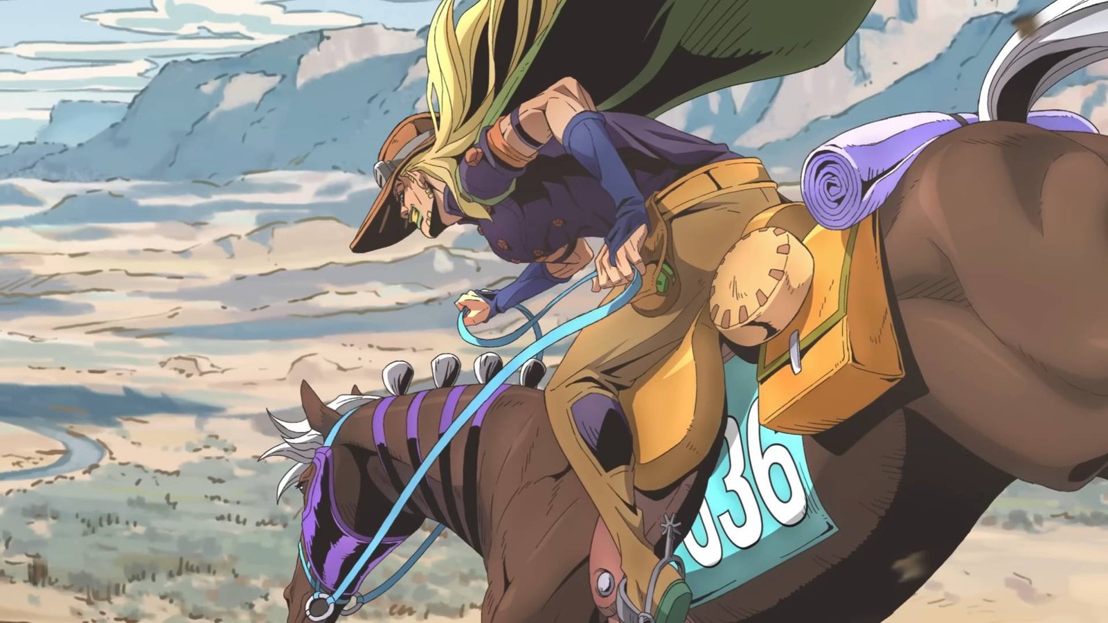 New JoJo’s Bizarre Adventure: Steel Ball Run trailer is wild, wacky, and pretty much Fast and Furious on horseback