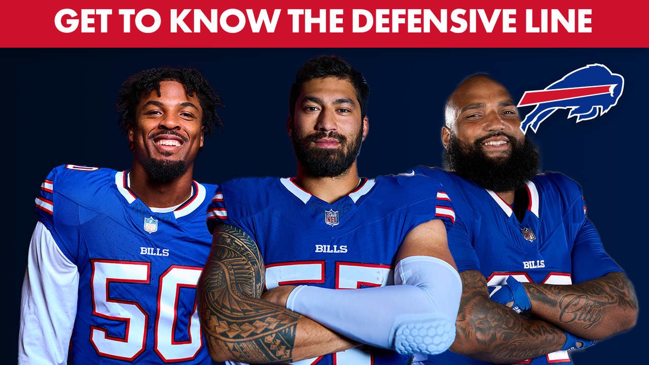 Get To Know The Buffalo Bills Defensive Line!