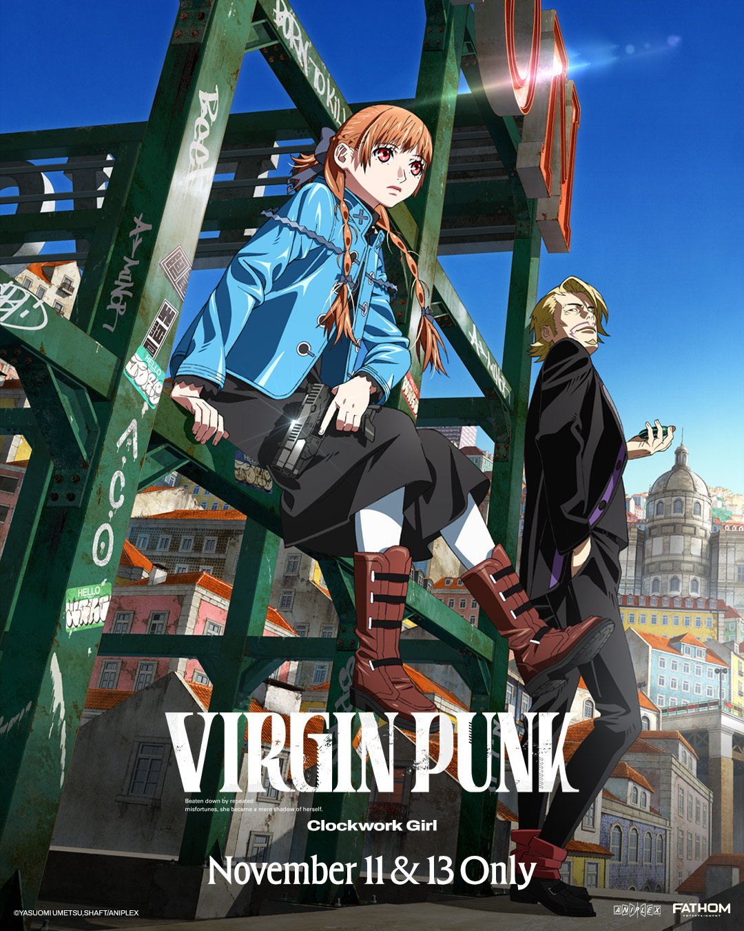 Focus: Shaft and Yasuomi Umetsu’s ‘Virgin Punk: Clockwork Girl’ Ignites a New Era of Sci-Fi Action