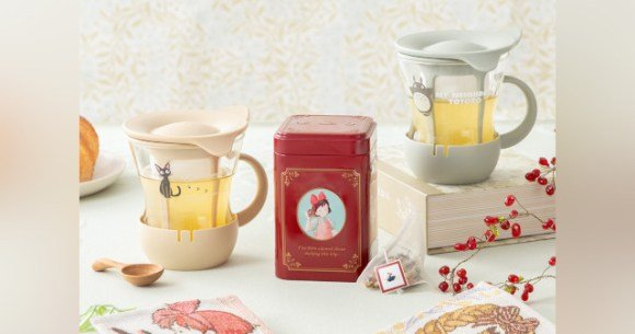 Studio Ghibli Releases Kiki’s Delivery Service Tea and Mugs
