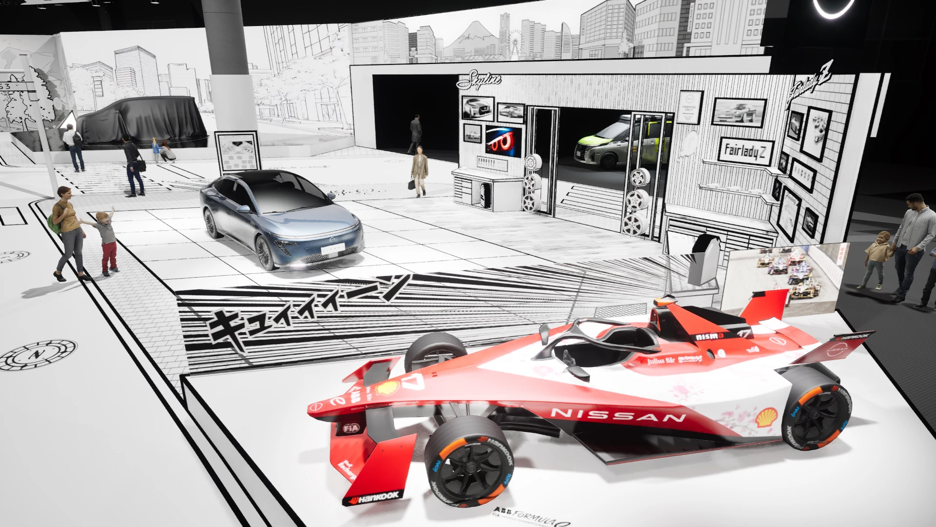 Nissan to showcase manga-themed booth at JMS 2025