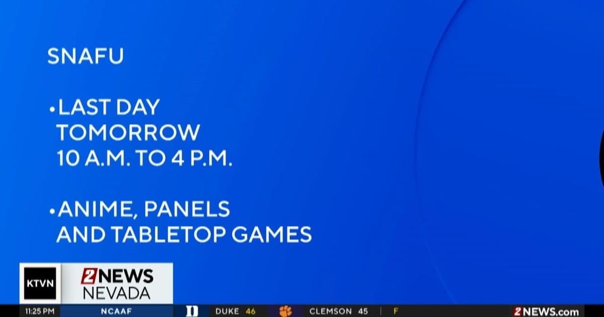 Sierra Nevada Anime Fans Unite's last day for convention is Sunday