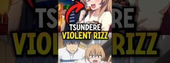 This Tsundere Used Violence for Romance 😤 #Shorts #Toradora