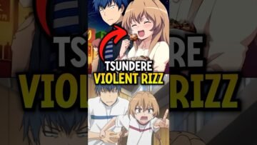 This Tsundere Used Violence for Romance 😤 #Shorts #Toradora