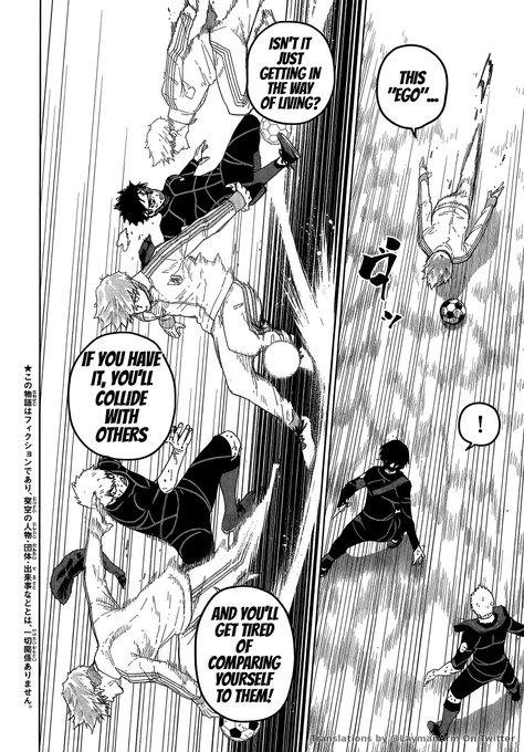 Teddy Knight dismisses the ego idea in Blue Lock 353