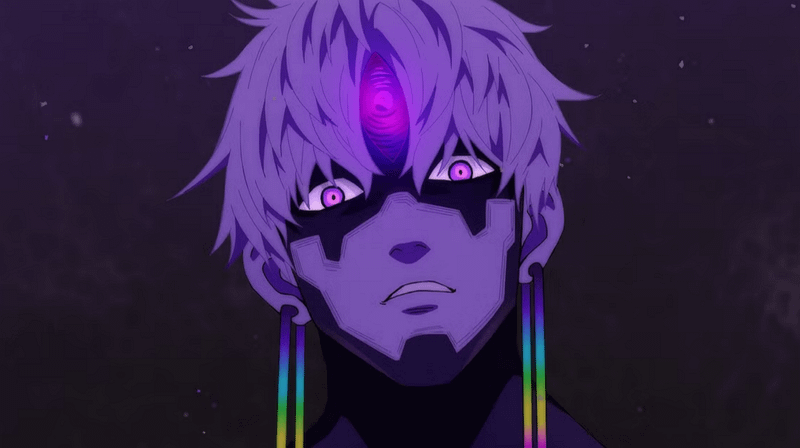 The Evil Eye glowing inside Jiji in Dandadan Chapter 240