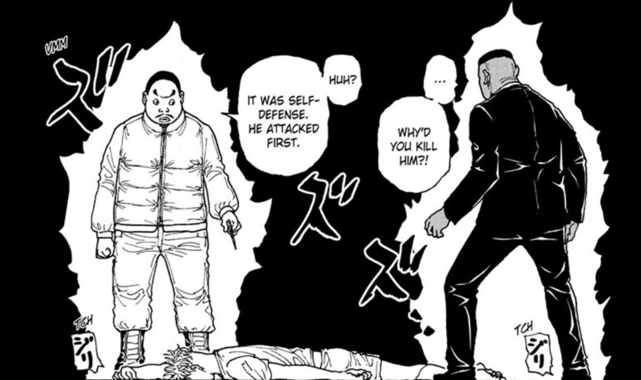 Benjamin's soldiers turn the Succession War deadly in Hunter x Hunter 414