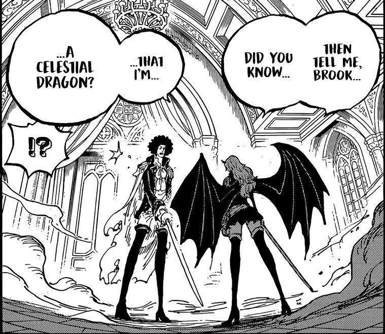 Shuri reveals she is a Celestial Dragon to Brook