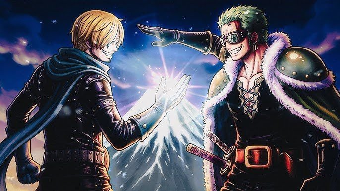 Sanji and Zoro artwork from One Piece