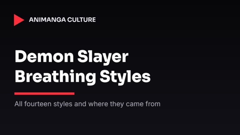 Demon Slayer Breathing Styles Explained