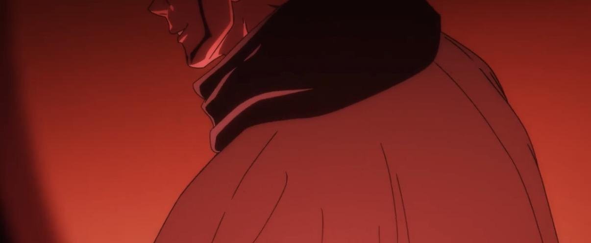 Sukuna smirks as the King of Curses in Jujutsu Kaisen