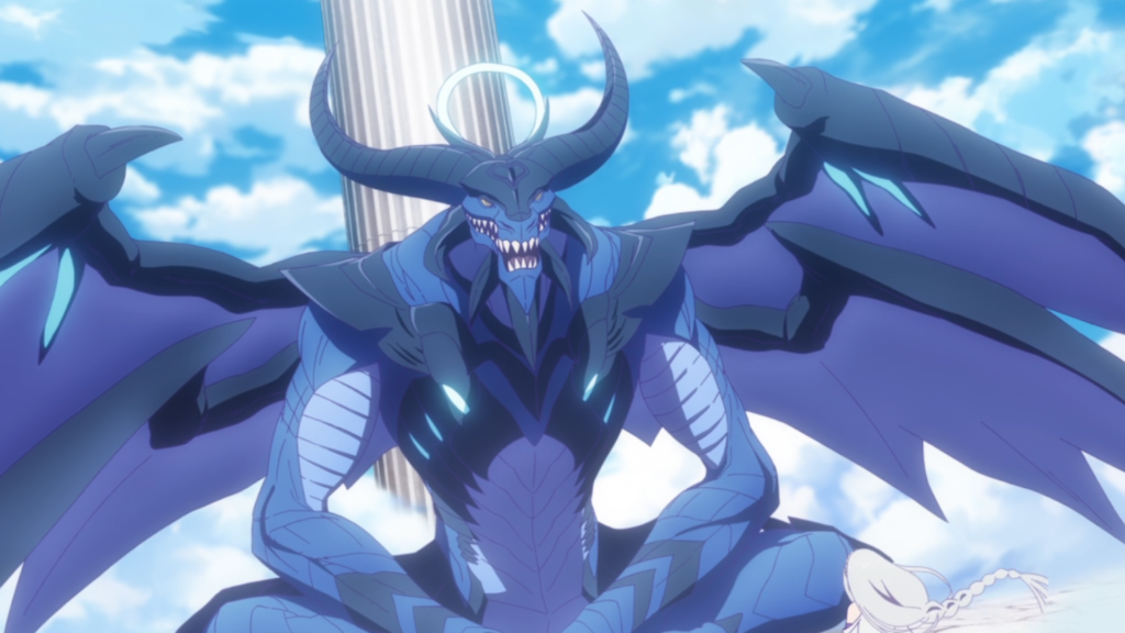 Volcanica the Divine Dragon character visual from Re:Zero Season 4
