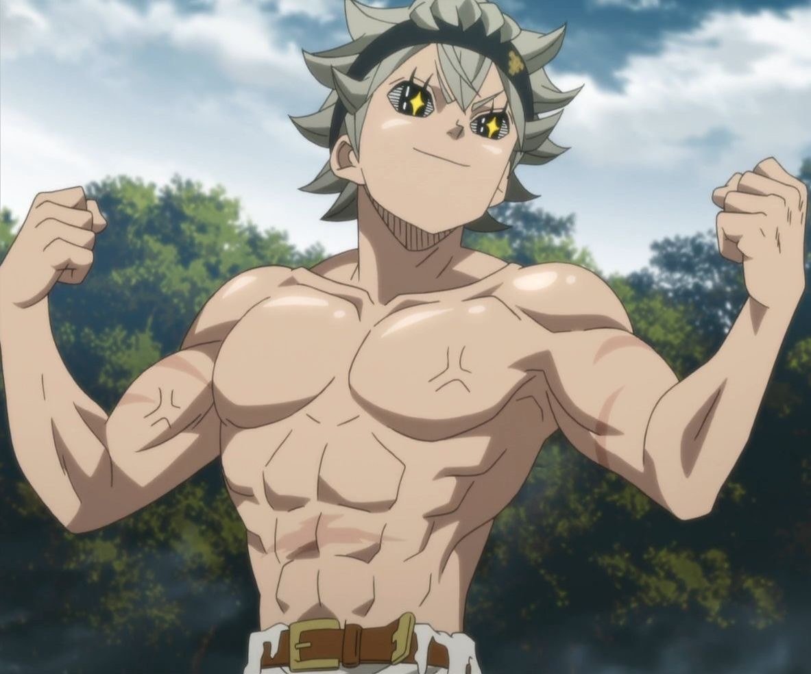 Asta training ahead of the Spade Kingdom war in Black Clover Season 2